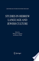 Studies in Hebrew Literature and Jewish Culture Presented to Albert van der Heide on the Occasion of his Sixty-Fifth Birthday /