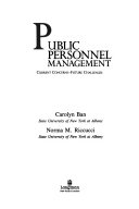 Public personnel management : current concerns - future challenges /