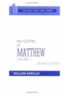 The gospel of matthew : (Chapters 1 - 10 ) /
