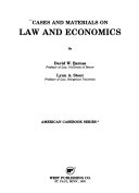 Cases and materials on law and economics /
