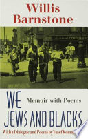 We Jews and Blacks memoir with poems /