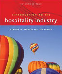 Introduction to the hospitality industry. /