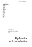 Hydraulics of groundwater /