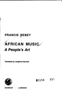 African music : a people's art /