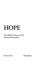 Suffering and hope : The Biblical vision and the human predicament /