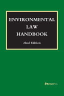 Environmental law handbook /