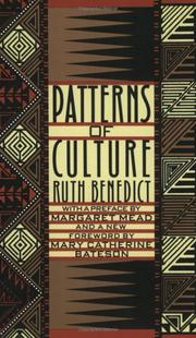 Patterns of culture /