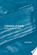 Criticism of earth on Marx, Engels, and theology /