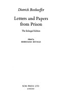 Letters and papers from prison /