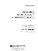 Effective small group communication /