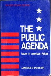 The public agenda : issues in American politics /
