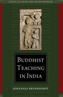 Buddhist teaching in India /