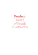Nursing : Levels of health intervention /