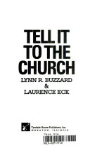Tell it to the church : a biblical approach to resolving conflict out of court /