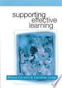 Supporting effective learning