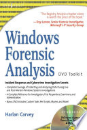 Windows forensic analysis DVD toolkit, /