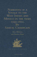 Narrative of a voyage to the West Indies and Mexico in the years 1599-1602