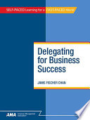 Delegating for business success