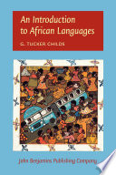 An introduction to African languages