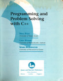 Programming and problem solving with C /