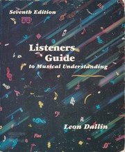 Listeners guide to musical understanding /