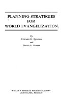 Planning strategies for world evangelization /