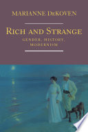 Rich and strange gender, history, modernism /