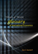 Terms of trade glossary of international economics /