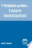 How to organize and run a failure investigation