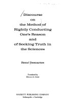 Discourse on the method for rightly conducting one's reason....... /
