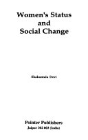 Women's status and social change /
