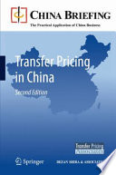 Transfer Pricing in China