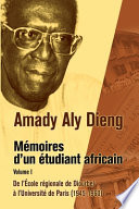 Mémoires d'un étudiant africain.