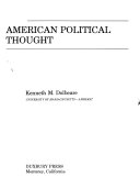 American political thought /