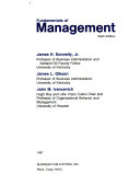 Fundamentals of management /