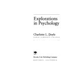 Explorations in psychology /