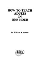 How to teach adults in one hour /