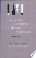 Comparative civilizations and multiple modernities.