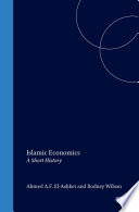 Islamic economics a short history /