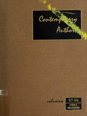 Contemporary Authors : A Bibliographyical guide to curent authors and their works /