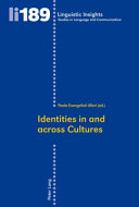 Identities in and across cultures /