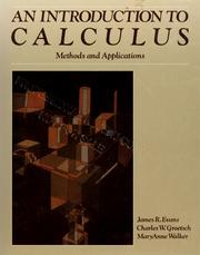 An introduction to calculus : methods and applications /