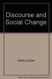 Discourse and social change /