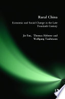Rural China economic and social change in the late twentieth century /