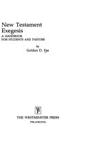 New Testament exegesis : a handbook for students and pastors /