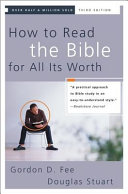 How to read the Bible for all its worth /