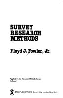 Survey research methods /