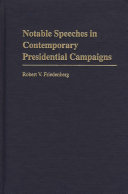 Notable speeches in contemporary presidential campaigns