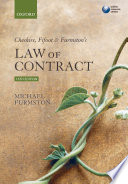 Cheshire, Fifoot and Furmston's law of contract /