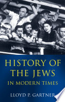 History of the Jews in modern times